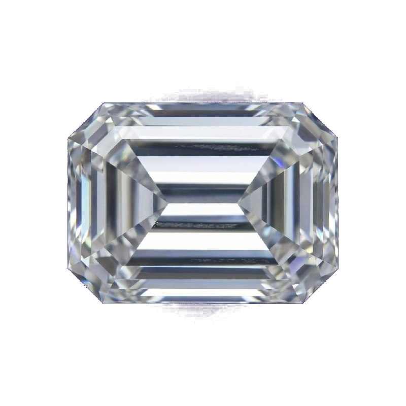 Elongated Emerald diamond