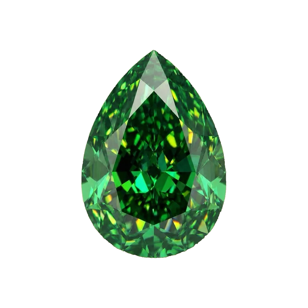 Pear diamond